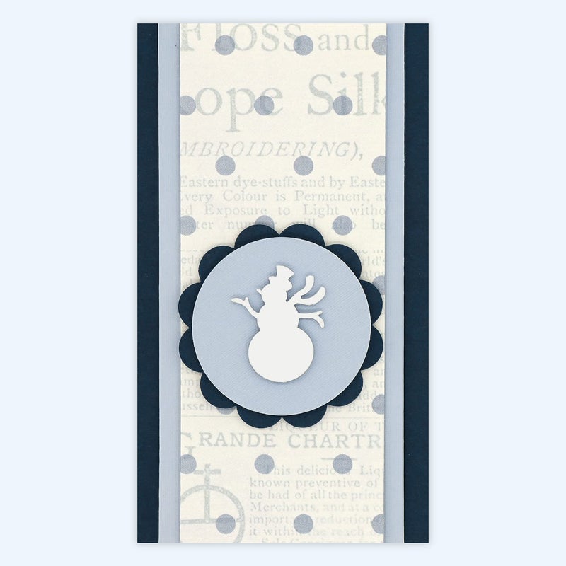 Bira Craft 1 inch Snowman 2 Lever Action Craft Punch for Paper Crafting Scrapbooking - Image 5